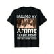 thumbnail image 1 of I paused my anime to come here, Japanese kawaii manga anime boy t-shirt, Casual Sporty Tee, Summer Gifts, 1 of 6