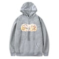 thumbnail image 5 of Sudadera unisex de manga larga con capucha y diseño de animales de Sturniolo Triplets Let's Trip para hombre y mujer, 5 of 5