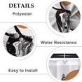 thumbnail image 5 of Boho Shower Curtain Sun in The Woman''s Hands Modern Geometric Watercolor Plants Shower Curtains Decorative for Bathroom Waterproof Fabric Shower Curtain with Hooks 36x72 Inches, 5 of 6