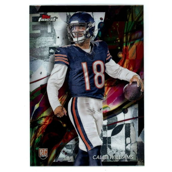 NFL 2024 Topps Finest Football Common Caleb Williams #61 (Rookie)
