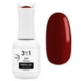 thumbnail image 1 of Looky Vernis à Ongles Gel 3-en-1, Couleur de Base, Qualité Salon, Durcissement UV LED, Longue Durée, 15ml - 369 Miracle (Rouges), 1 of 5