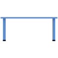 thumbnail image 4 of Homelala - Blue - Kids Table - Height Adjustable 18.25" - 19.25" Rectangle Shape Child Plastic Activity Table Bright Colorful Learn Play School Home Fun Children Furniture Round Safety Corners 24”x48", 4 of 4