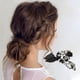 thumbnail image 2 of Ofertas Únicas 1 Pc Scrunchies de Cinta en Forma de Triángulo con Estampado Negro, 2 of 5
