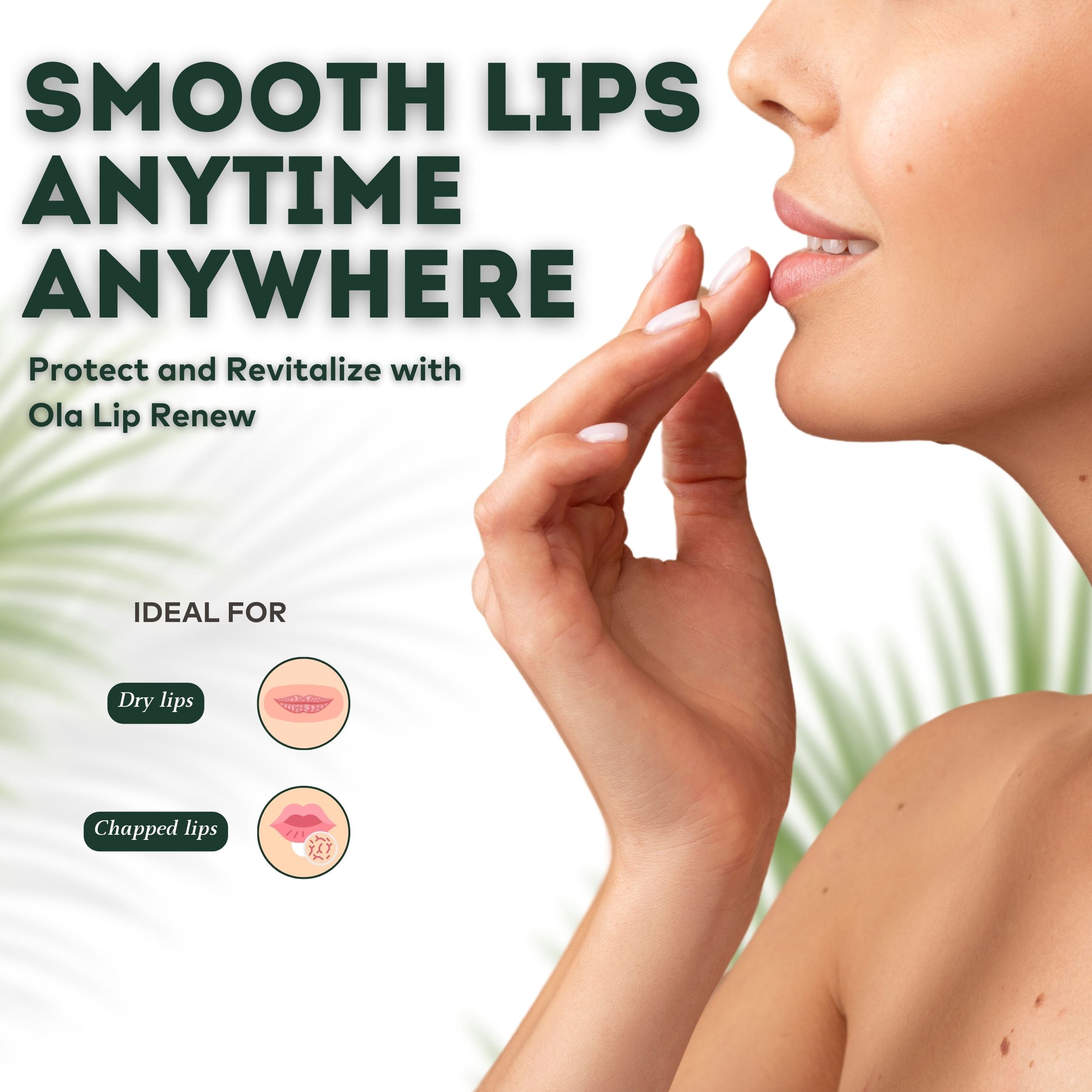 Ola Tropical Apothecary Tropical Lip Renew - Tropical Smoothie Lip Balm - 3PK