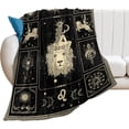 thumbnail image 7 of Yibo Constellation Blanket Astrology Sign Blanket Witchy Room Decor Soft Blanket Birthday for Women Men, 7 of 7