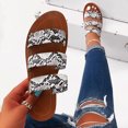 thumbnail image 1 of Sandalias Mujer Zapatillas planas Punta abierta Cómoda Playa Zapatos romanos Flip Flop Wmkox8yii hj789, 1 of 7