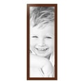 thumbnail image 2 of ArtToFrames 12" x 33" Walnut Picture Frame, 12x33 inch Brown Wood Poster Frame (WOM-4086), 2 Pack, 2 of 7