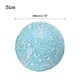 thumbnail image 2 of Uxcell 3Pcs Bolas de Vidrio Decorativas 3.15 pulgadas Esferas para Centro de Mesa, Bolas de Vidrio Mosaico para Decorar Tazones, Azul Claro, 2 of 5