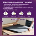 thumbnail image 5 of Dog Cat Heating Pad Pressure Activated Pet Heating Pad Safe Automatic Electric Heated Bed Mat for Indoor, Warming Pad-large, 5 of 11