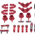 thumbnail image 3 of Amortiguador de actualización Yotijar Partes de actualización de coches RC rojo, 3 of 5