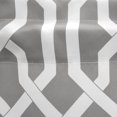 thumbnail image 3 of Lush Decor Edward Trellis Curtains Light Filtering Window Valance for Living, Dining, Bedroom, Gray, 52" W x 18" L, 3 of 5
