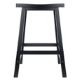 thumbnail image 4 of Winsome Satori Saddle Seat Counter Stool, Black, 4 of 6