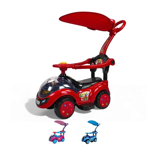 Correpasillos The Baby Shop - con toldo, luz y sonido Rojo -