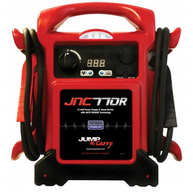 Clore Automotive 1700 Peak Amp Premium 12 Volt Jump Starter Red Jnc770r Walmart Com