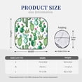 thumbnail image 3 of JUNZAN Cactus Plants1 Pattern Car Windshield Sun Shade | Reflective Sunshade | Foldable 2-Piece Sun Shield Protect Your Car | Fits Sedans, SUVs, Hatchbacks-Medium, 3 of 6