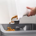 thumbnail image 5 of IRIS Dog Food Storage Container, Airtight Lid, 2-Cup Scoop, Up to 13 Lbs Pet Food Storage, Dark Gray, 5 of 10