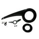thumbnail image 5 of Cubierta de cadena de bicicleta para componentes portátiles de 32T-38T, accesorios de ciclismo al aire libre Conjunto completo negro, 5 of 9