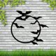 thumbnail image 5 of Fiudx Ofertas relámpago del día, solo en línea Decoración de pared de metal para Halloween Decoración de pared de metal para Halloween para uso en interiores y exteriores, 5 of 7