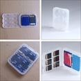 thumbnail image 4 of Shisuyan 20Pcs Memory Card Storage Box Case Holder 8 Slots SD Cards Container Organizer, 4 of 8