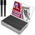 thumbnail image 1 of czcpp-1000 X 0.5mm 2B Mechanical Pencil Refill Plastic Automatic Pencil Lead Black, 1 of 4