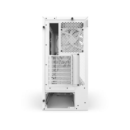 NZXT - H5 Flow 2024 Compact ATX Mid-Tower Airflow Case - White