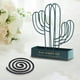 thumbnail image 4 of Soporte de bobina de mosquitos de hierro forjado Sunnimix decoración de escritorio Verde Cactus, 4 of 8