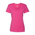 thumbnail image 4 of Hanes Women's Nano-T V-Neck T-Shirt, 4 of 4
