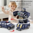 Tibetan blue universal police car electric toy dual form somatosensory
