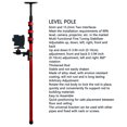 thumbnail image 3 of Level Telescopic Pole, Level Rod Thickened Tube 1.2-4m  for Construction, 3 of 7