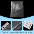 thumbnail image 3 of shiyou-Clear Sheet Protectors, 100 Pcs A4 PP Plastic Reusable Top Loading File Paper Page Document Folder Sleeves for 2 3 4 Ring Binder, Transparent, 3 of 4