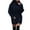 Black, variant on Vedolay Cute Sweaters Women's 2023 Lantern Long Sleeve Crewneck Casual Solid Color Ribbed Pullover Sweater,Blue M