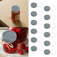 thumbnail image 4 of Ensemble de Couvercles Universels pour Sceller les Sacs et les Boîtes de Rangement Idéal pour la Conservation des Pots en Verre Solutions Polyvalentes à Compartiments 12 Pcs, 4 of 4