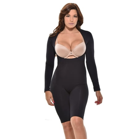 

Mid-Thigh Arm control Bodysuit. Body Shaper Arm Shapewear