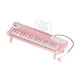 thumbnail image 4 of Teclado de piano electrónico con 37 teclas Teclado de piano multifunción para niños para 3 Rosa, 4 of 9
