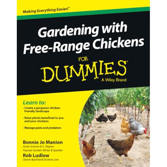 Pre-Owned Gardening with Chickens For Du (Paperback) 1118547543 9781118547540