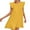 Yellow, variant on USSUMA Dresses for Women 2025 Casual Spring Womens Dresses Sleeveless Crew Neck Casual Solid Color Ruffle Loose Fit Maxi Dress Casual Skirts Comfortable Skirt Climbing Black Dress Size-M