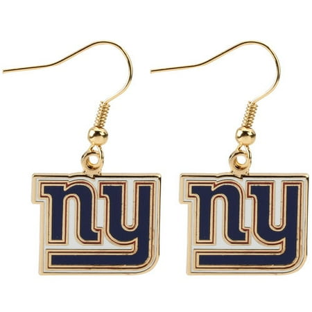 - New York Giants Logo Wire Earrings