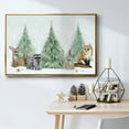 thumbnail image 5 of Christmas in the Forest Collection A - Framed Gallery Wrapped Holiday Canvas - 17 x 25 - Gold Frame, 5 of 8