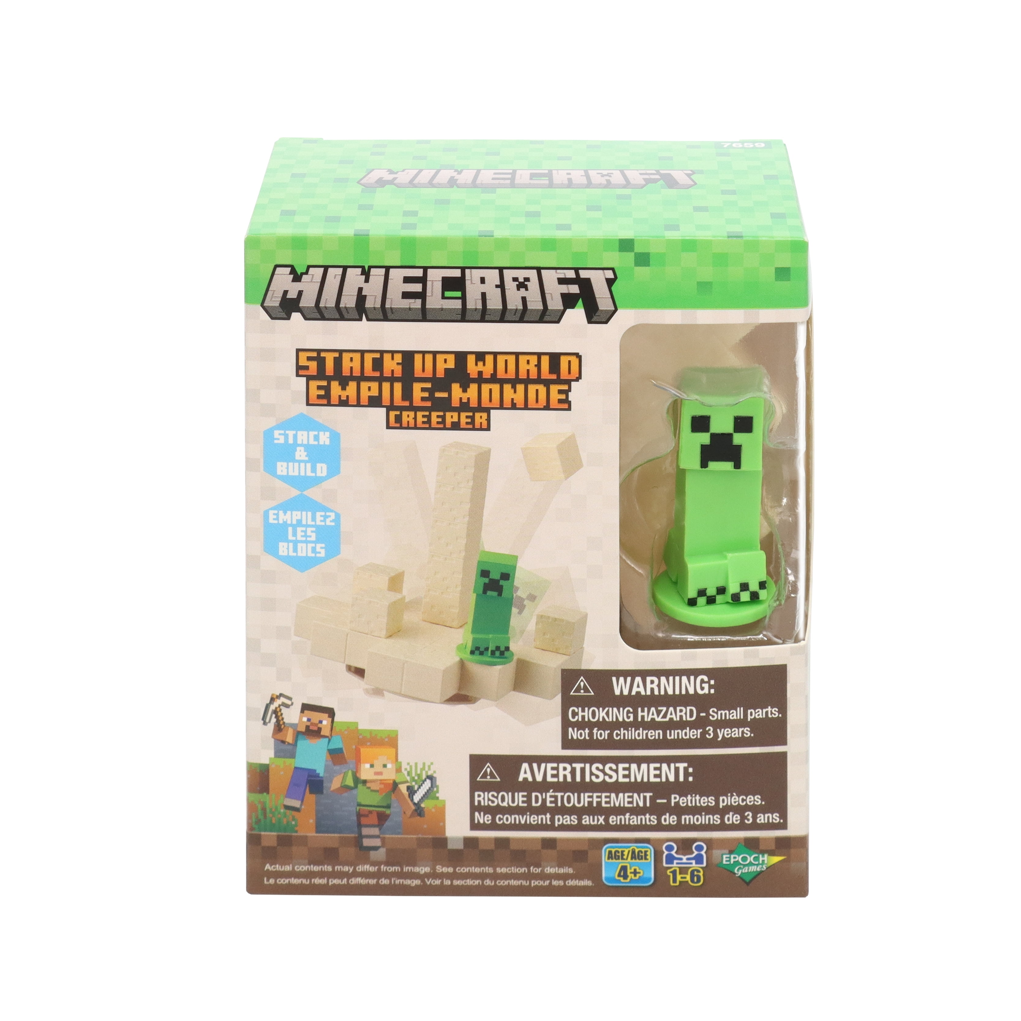 EPOCH Games Minecraft Balancing World Volume 2, Tabletop Skill and Action Game, Ages 4+