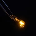 thumbnail image 2 of 10pcs DC 12V T5 W1.2W LED Lights Dashboard Light Yellow for Car Internal, 2 of 6