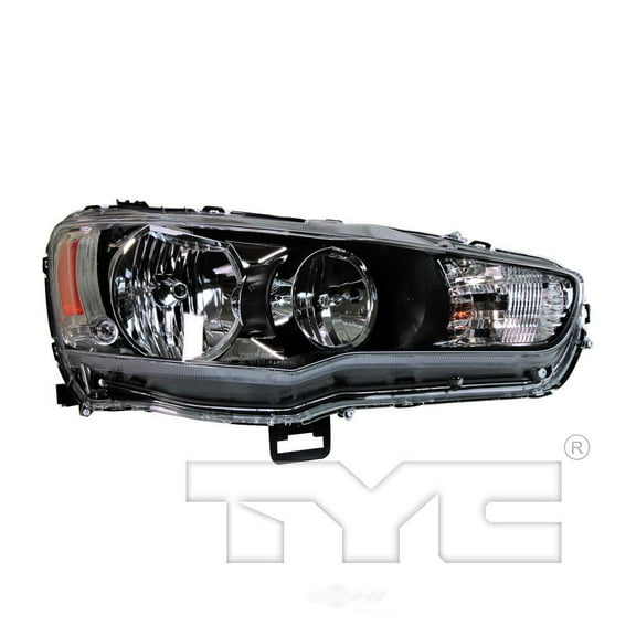TYC 20-9257-00-9 Right Headlight Assembly for 09-14 Mitsubishi Lancer MI2503158 Fits 2009 Mitsubishi Lancer