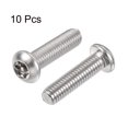 thumbnail image 5 of Unique Bargains Vis de Machine de Sécurité M8x30mm Torx en Acier Inoxydable 304 Lot de 10, 5 of 5