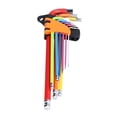 thumbnail image 3 of Hex Key, Large Torsion 9Pcs Hexs Wrench Multi Colour Ball End With Foldable Holders For Bike For Turning Screws For Motorcycle Maintenance, 3 of 8