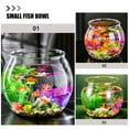 thumbnail image 3 of BESTYASH Portable Fish Bowl Transparent PET Space Saving For Goldfish 1 Set, 3 of 7
