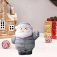 thumbnail image 1 of Fiudx Estatua de Papá Noel para Escritorio, Minifiguras Navideñas de Papá Noel, Decoración Navideña de Estilo Mixto, Decoración para Fiestas, Mejora El Estado de Ánimo Festivo, Tamaño 3 X 3 X 3 Cm, R, 1 of 6