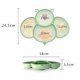 thumbnail image 3 of Vajilla de silicona para bebés, plato con ventosa sin BPA para bebés, mantel individual de silicona antideslizante con ventosas para bebés y niños, 3 of 5