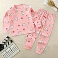 thumbnail image 2 of Yindaity Baby Boy Toddler Kids Outfit Set, 2-Piece (Pink,12-18 Months), 2 of 3