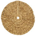 thumbnail image 1 of VHC Brands Burlap Natural Ruffled Tree Skirt 48, 1 of 4