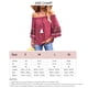 thumbnail image 4 of Top con hombros descubiertos blusa elegante para mujer informal holgada con estampado floral transpirable para uso diario ANGGREK  Otros, 4 of 6