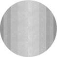 thumbnail image 1 of Ahgly Company Tapis Rond Lavable en Machine Intérieur Transitionnel Gris Foncé, 7 Pieds Rond, 1 of 7